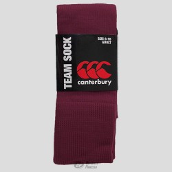 Medias rugby Canterbury team sock granate