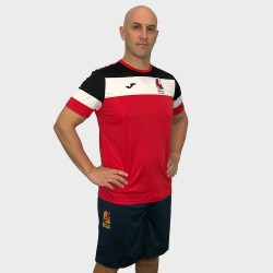 Camiseta gym Joma España Rugby roja