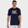CCC SIX NATIONS COTTON TEE NAVY