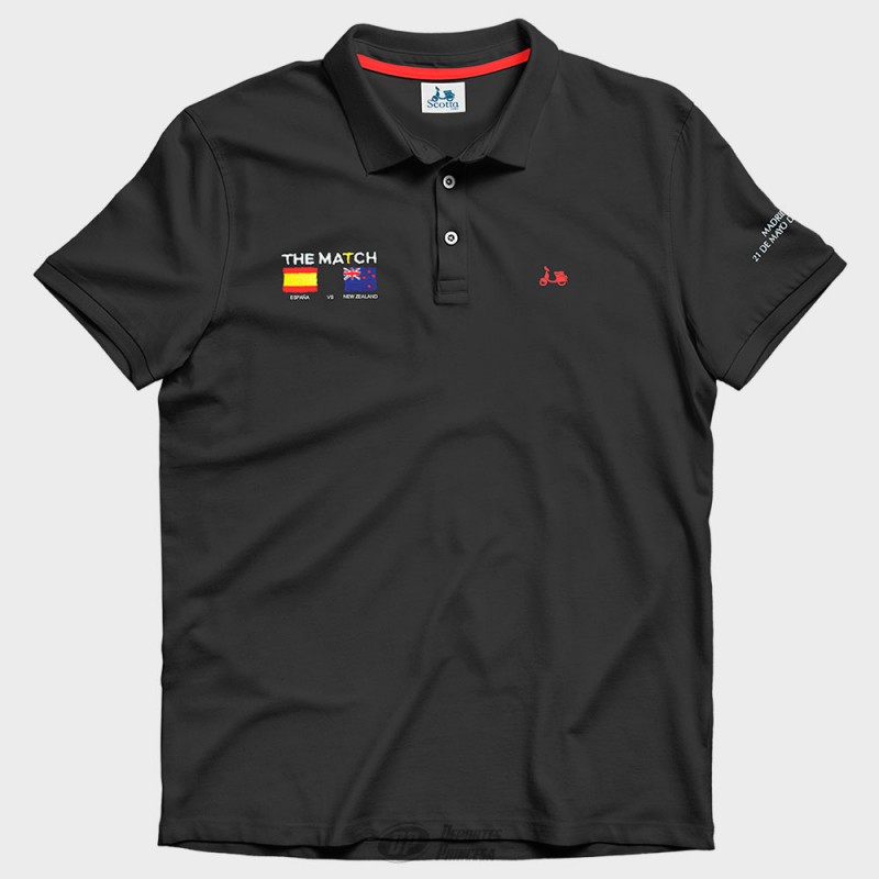Polo The Match classic rugby negro
