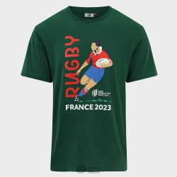 RWC 2023 FRANCE SUPPORTER TEE HALFBACK FOREST SR