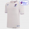 MACRON RUGBY WORLD CUP COTTON T-SHIRT WHITE SR