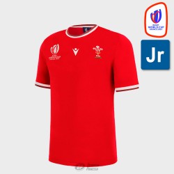 WALES COUNTRY COLLECT. RUGBY WORLD CUP COTTONPOLY T-SHIRT JR