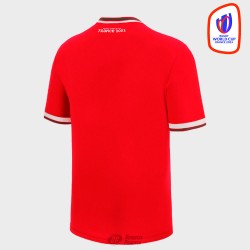 WALES COUNTRY RUGBY WORLD CUP COTTONPOLY T-SHIRT SR