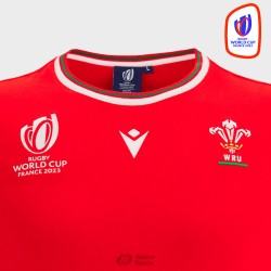 WALES RUGBY WORLD CUP COTTONPOLY T-SHIRT SR