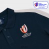RUGBY WORLD CUP COTTON PIQUE POLO VANY/WHITE SR