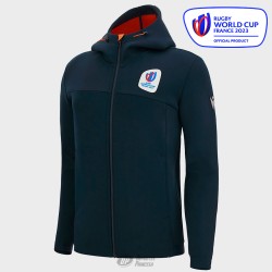 MACRON RUGBY WORLD CUP WILLISTON THERMO JACKET NAVY