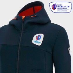 MACRON RUGBY WORLD CUP WILLISTON THERMO JACKET NAVY
