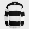 Polo BARBARIANS HERITAGE LS RUGBY POLO BLACK/WHITE
