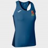 Camiseta femenina de tirantes España Rugby marino