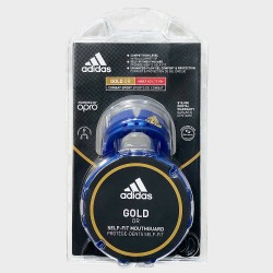 Protector bucal ADIDAS-OPRO Gold senior azul/dplata