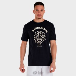 BARBARIANS SUPPORTER COTTON TEE BLACK