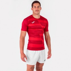 Camiseta rugby Joma Haka rojo
