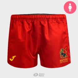 WOMEN´S SPAIN SEVENS RUGBY SHORT 23/24 RED