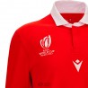 WALES RWC COTTON RUGBY POLO SR RED