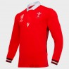 WALES RWC COTTON RUGBY POLO SR RED