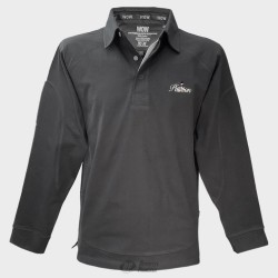 WOW PASSION RUGBY SHIRT LONG SLEEVE ANTHRACITE