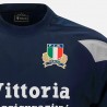 MACRON ITALY RUGBY CONTACT TOP NAVY SR