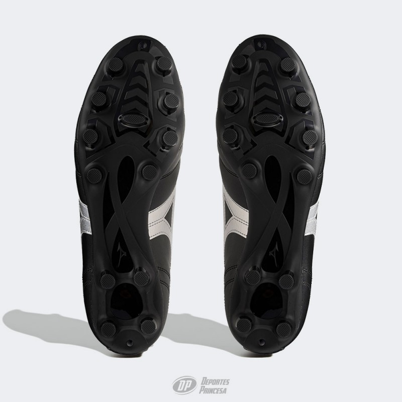 MIZUNO MORELIA II CLUB MD Black/Galaxy Silver/Dark Shadow