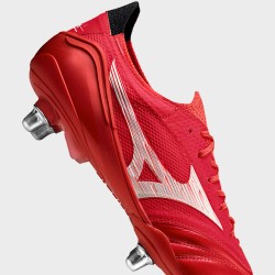 Bota Rugby Mizuno Morelia Neo Beta Elite SI rojo | Deportes Princesa