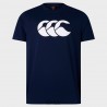 CANTERBURY ORGANIC LOGO TEE AM NAVY