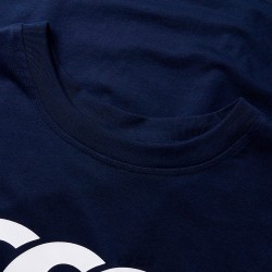CANTERBURY ORGANIC LOGO TEE AM NAVY