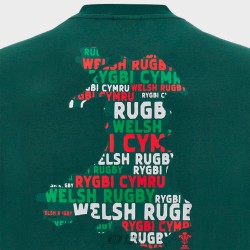 Camiseta fan Gales Rugby verde | Deportes Princesa