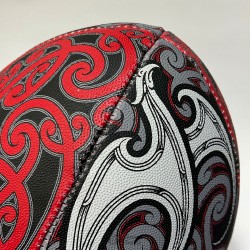 GILBERT MAORI ALL BLACKS SUPPORTER BALL - SIZE 5