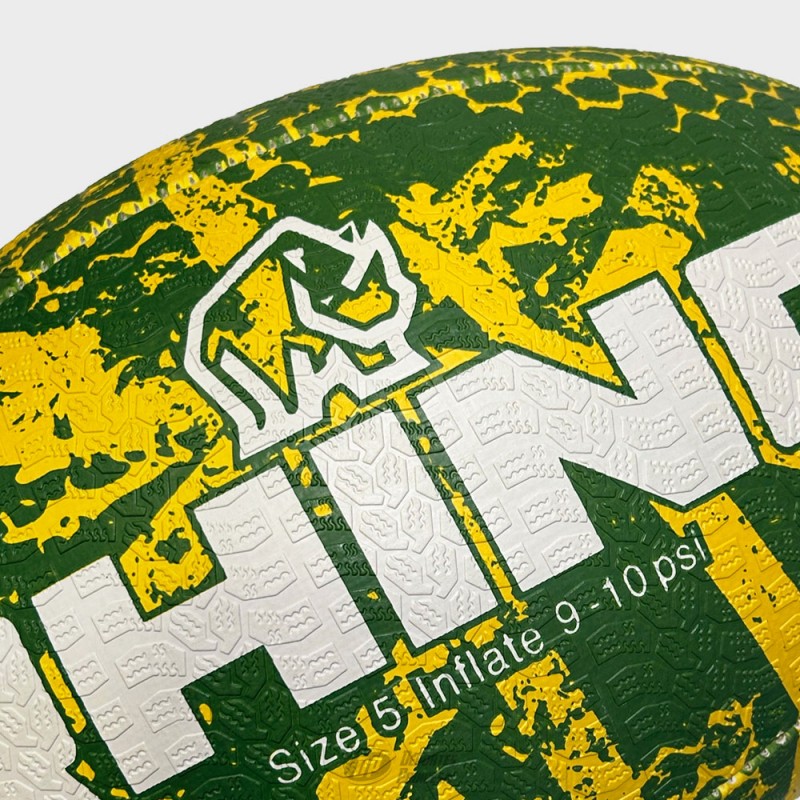 Balón talla 5 Rhino Sudáfrica Grafiti verde | Deportes Princesa