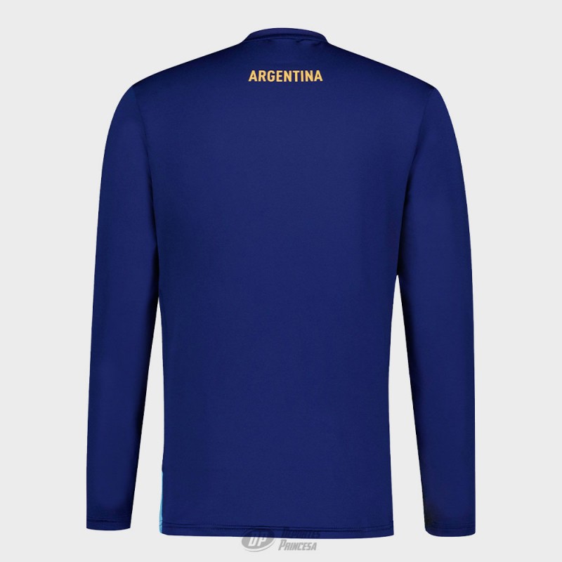 PUMAS TRAINING CREW SWEAT BLUE