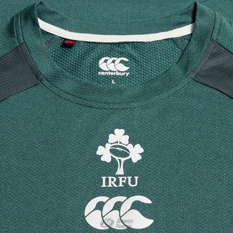 Camiseta técnica Elite Irlanda verde rugby oficial | Deportes Princesa
