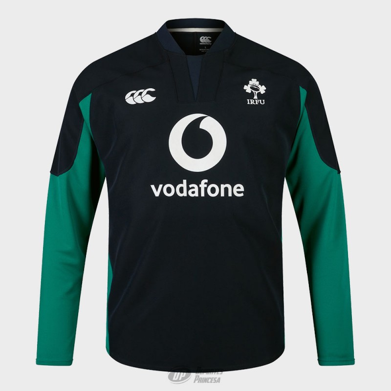 IRELAND DRILL TOP GREEN/BLACK