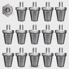 ALUM. RUGBY LEAGUE STUDS BLISTER PACKED 19 mm