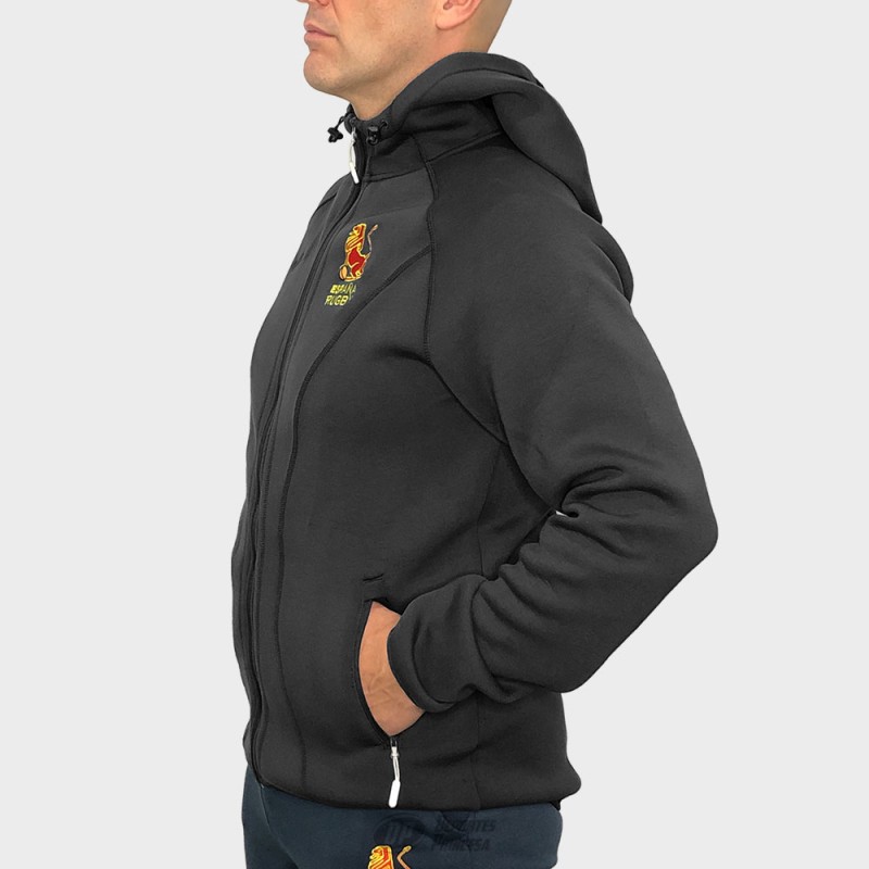 SPAIN RUGBY SOFTSHELL JACKET BLACK