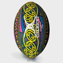 GILBERT MAORI BLACK FERNS SUPPORTER BALL - SIZE 5