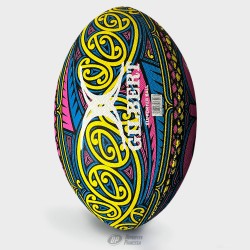 GILBERT MAORI BLACK FERNS SUPPORTER BALL - SIZE 5