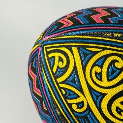 GILBERT MAORI BLACK FERNS SUPPORTER BALL - SIZE 5