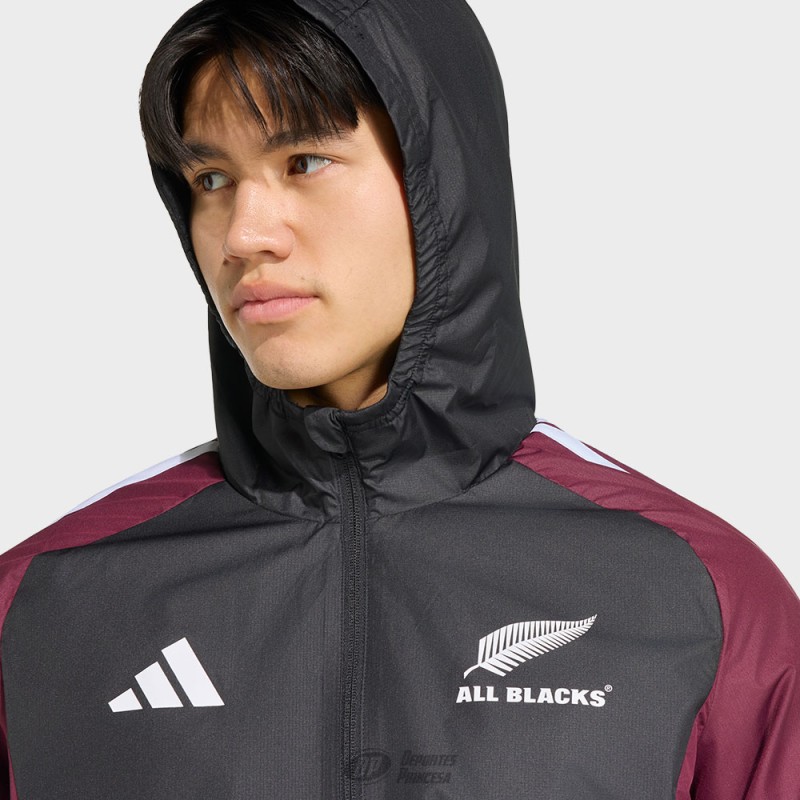 MENS ALL BLACKS RUGBY ALL WEATHER JACKET