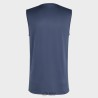 MENS FRANCE RUGBY SINGLET PERFORMANCE TEE BLUE