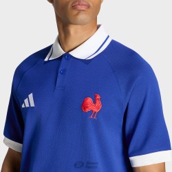 MENS FRANCE RUGBY SUPPORTER POLO