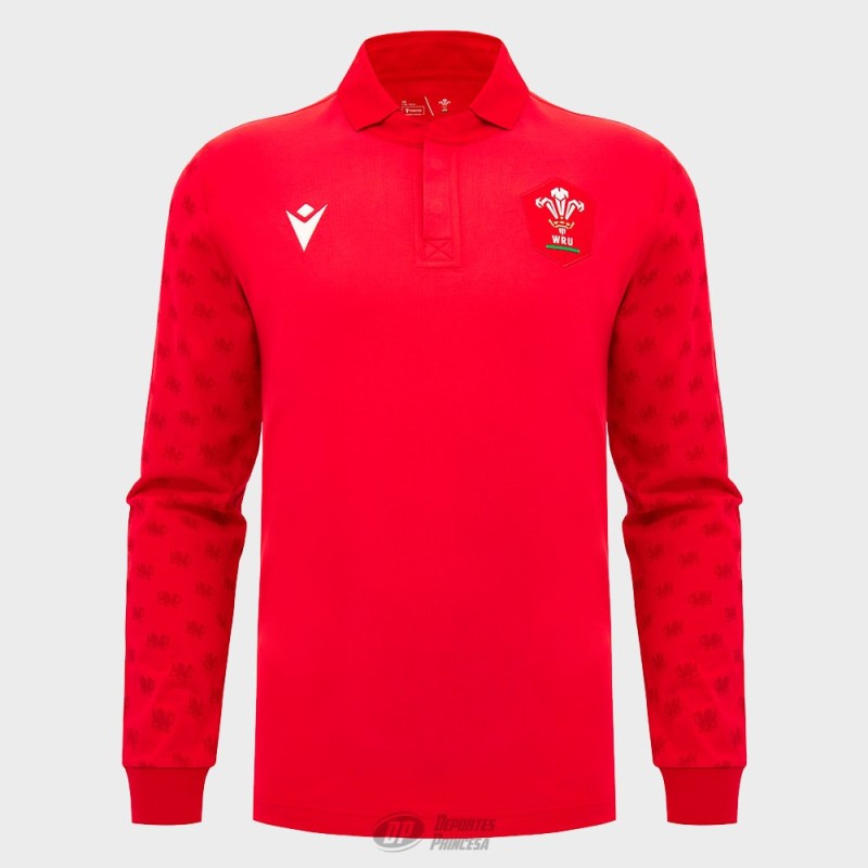 Polo rugby Gales Classic rojo | Deportes Princesa