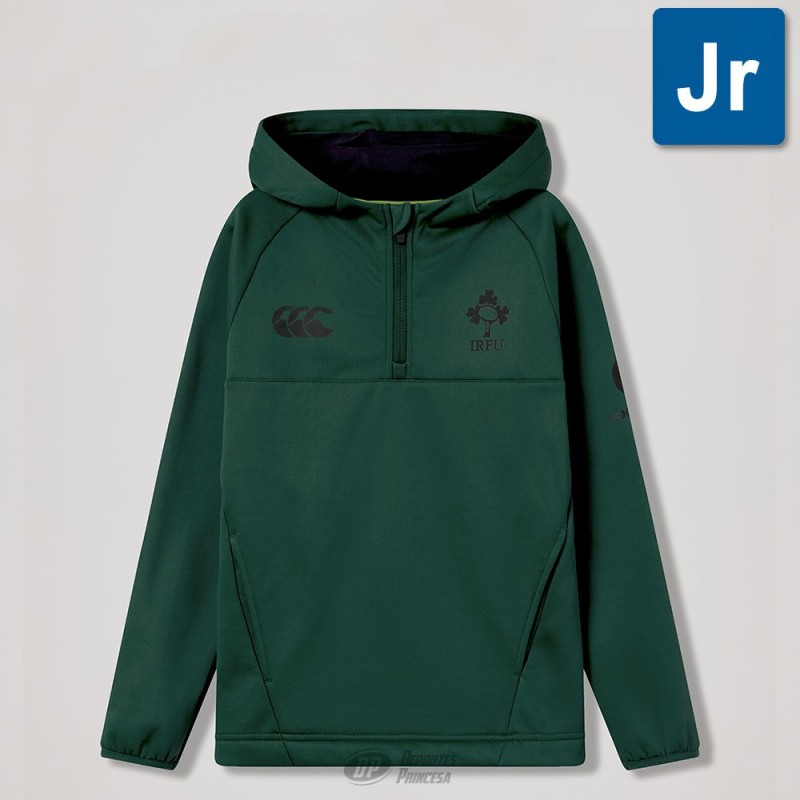 Sudadera Irlanda Rugby Junior Canterbury Verde | Deportes Princesa