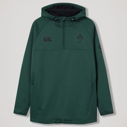 Ireland Rugby IRFU OH Half-Zip Training Hoodie Green