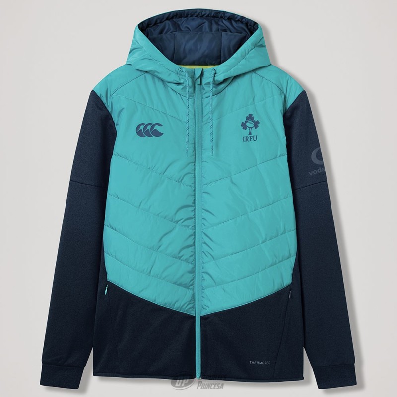Chaqueta híbrida Irlanda celeste-marino