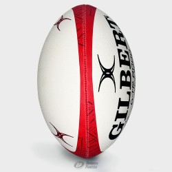Gilbert rugby ball G-TR8000 size 5 red-white © 2026 DEPORTES PRINCESA. Todos los derechos reservados.