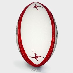 Gilbert rugby ball G-TR8000 size 5 red-white © 2026 DEPORTES PRINCESA. Todos los derechos reservados.