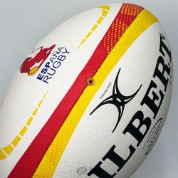 Gilbert rugby ball Gemini size 4,5 Match Ball Spain Rugby © 2026 DEPORTES PRINCESA. Todos los derechos reservados.