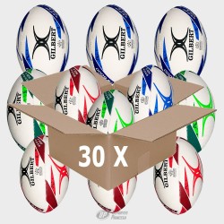 Lote 30 Balones talla 5, 4 y 3 Gilbert G-TR6000