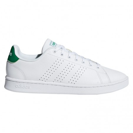 Zapatillas Adidas ADVANTAGE blanco-verde