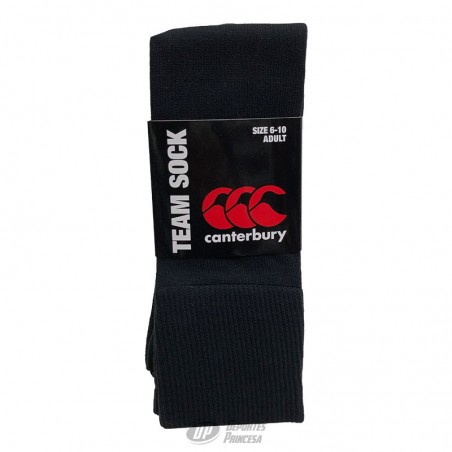 Medias rugby Canterbury team sock negro